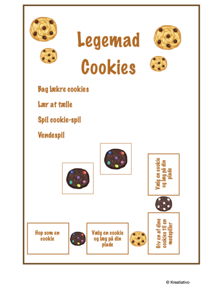 Cookie-spil (flere spil)