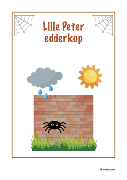 Lille Peter Edderkop – Til pindeføring