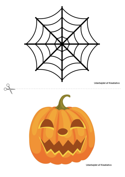 Halloween tema-pakke