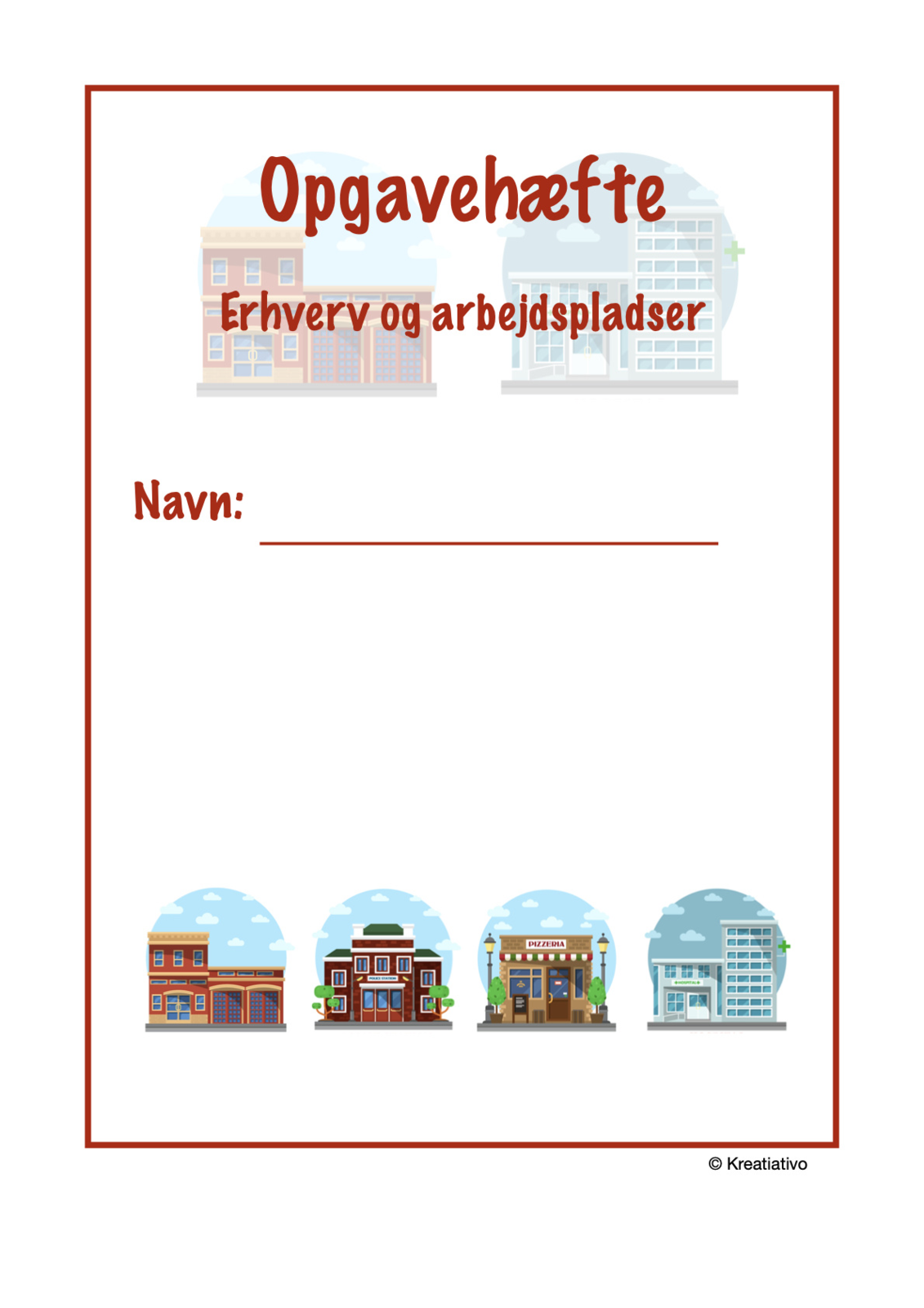 Opgavehæfte erhverv og arbejdspladser