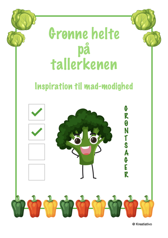 Grønne helte på tallerkenen - Træn mad-modighed
